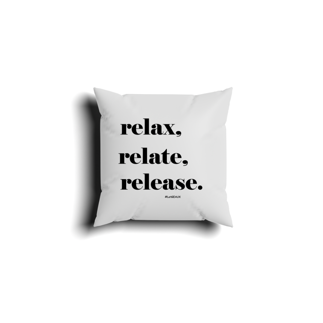 Let Geaux and Relax Pillows