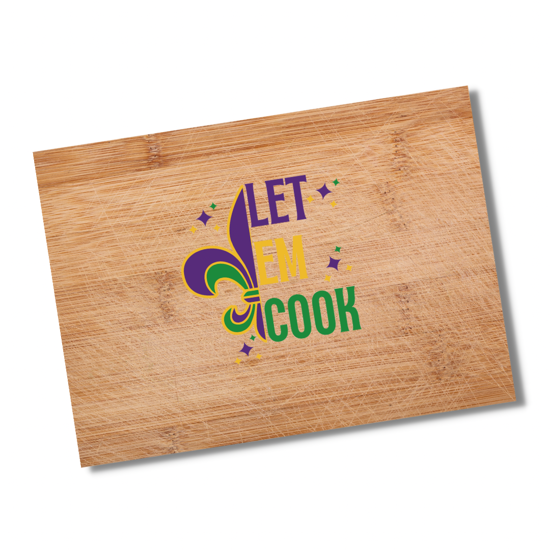 Let Em’ Cook Cutting Board
